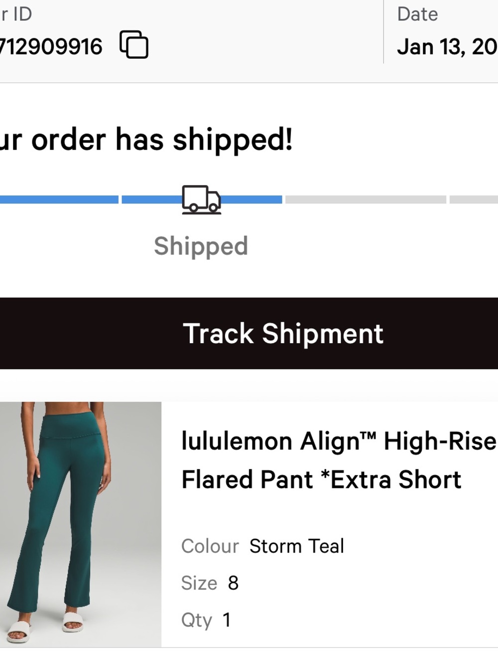 Lululemon Align High Rise Flared Pant *Extra Short - Picture 4 of 4